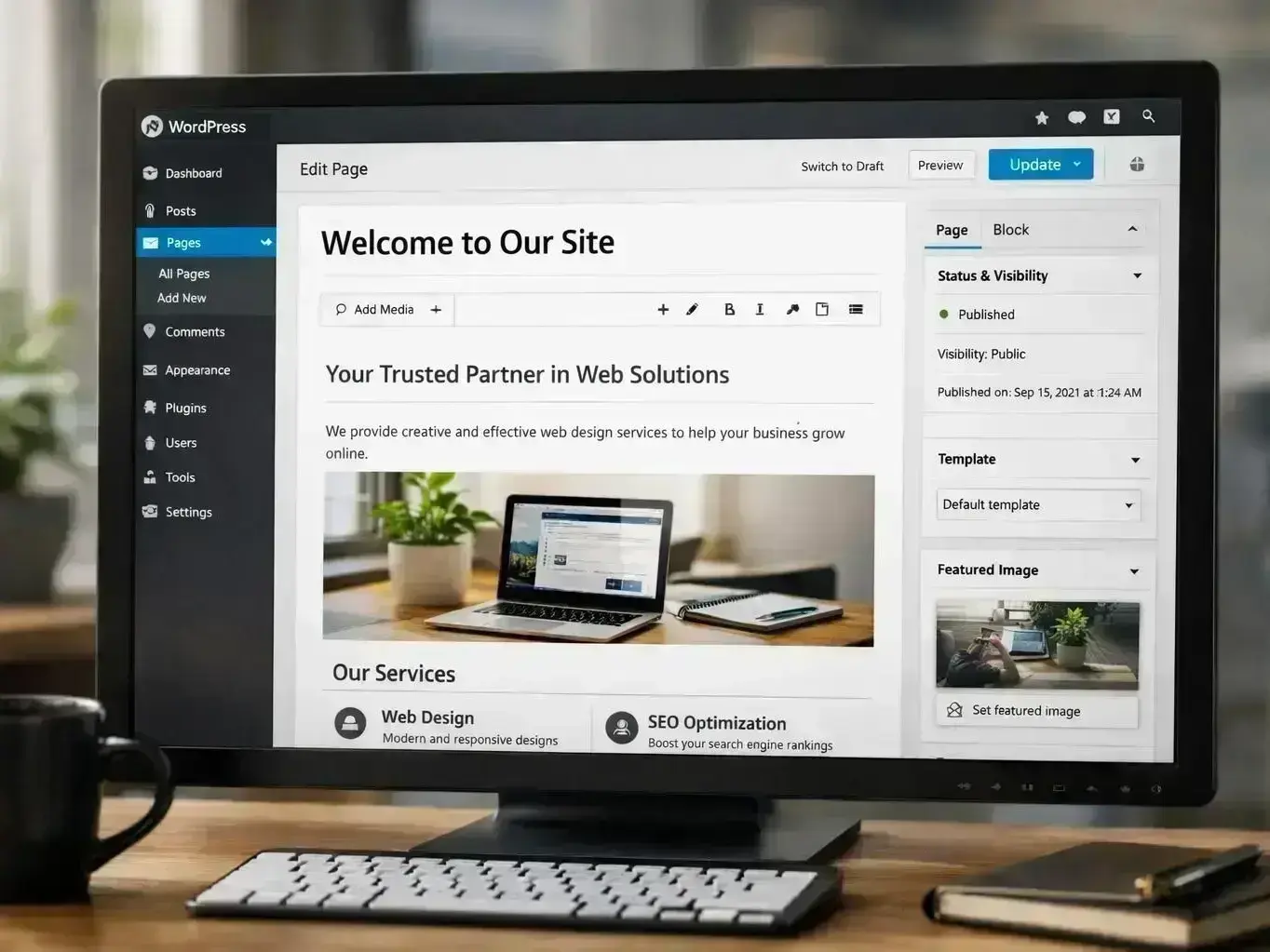 Our Wordpress SEO process in Naramata